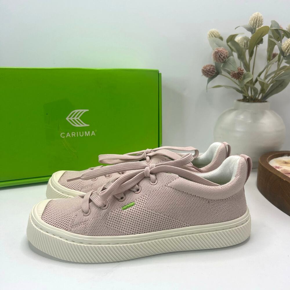 Cariuma IBI Knit Sneaker Casual Sporty Comfort Pink Women's 7 NWB